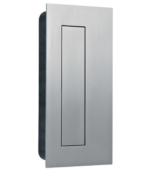 Modern Rectangular Stainless Steel Flush Pull