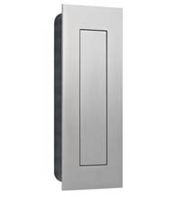 Modern Stainless Steel Flush Pull With Flush Cover