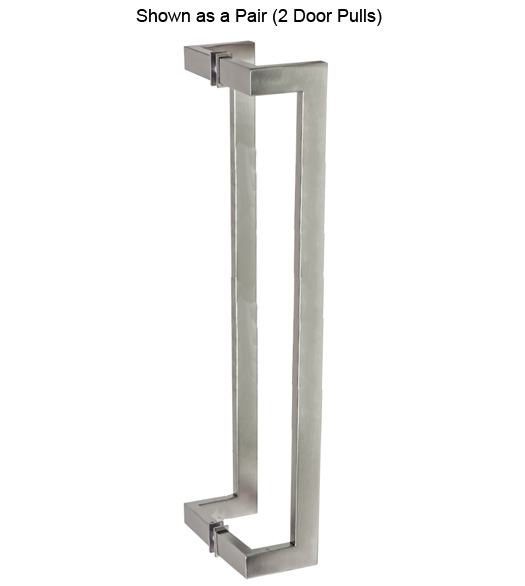 36 Stainless Rectangular Offset Pulls