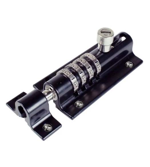 Combination Locking Slide Bolt