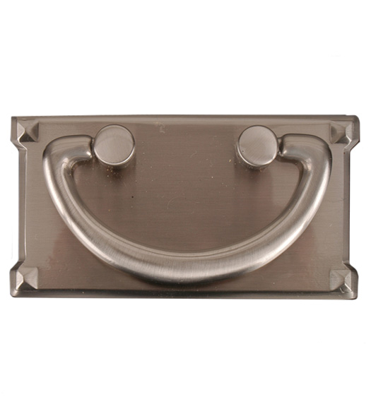 Solid Brass Rectangular Bail Pull