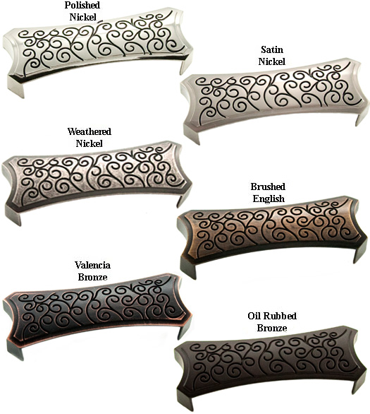 Palermo Swirl Cabinet Door Pull