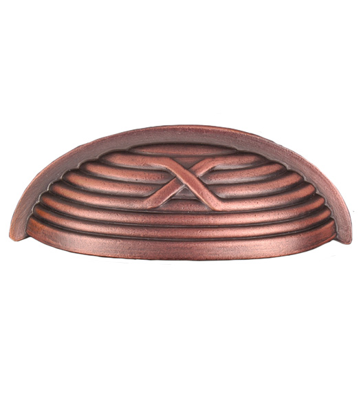Line and Single Cross Rounded Cup Pull