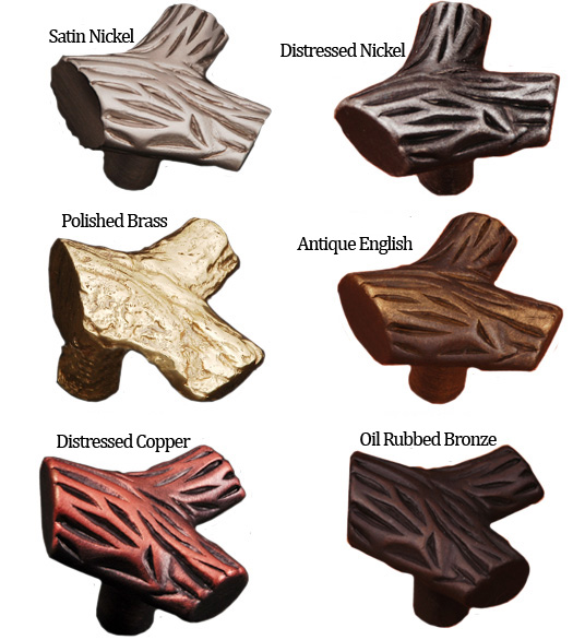 Rustic Branch Cabinet Knob