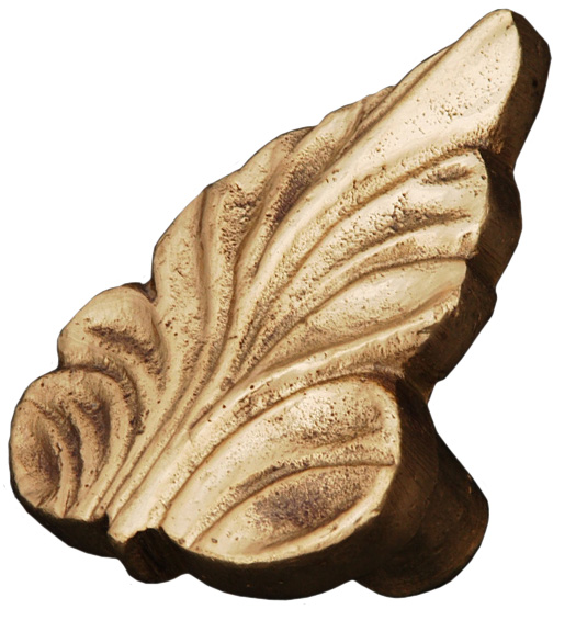 Fancy Leaf Cabinet Pull