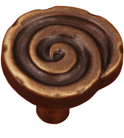 Fanciful Swirl Cabinet Knob