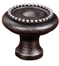Traditional Beaded Cabinet Knob, RK International CK-2222