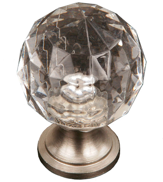Hammered Acrylic Cabinet Knob
