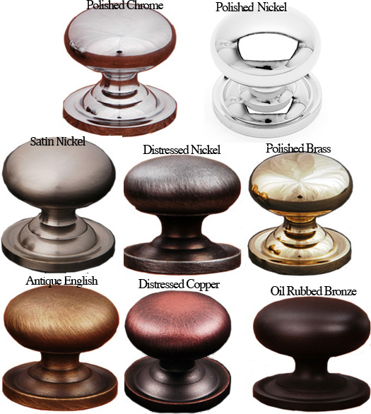 Solid Brass Simple Cabinet Knob