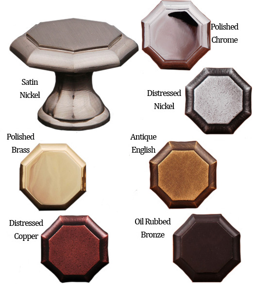 Octagon Cabinet Knob