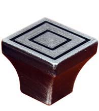 Contemporary Square Cabinet Knob, RK International CK-771