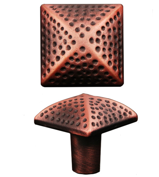 Square Knob with Holes