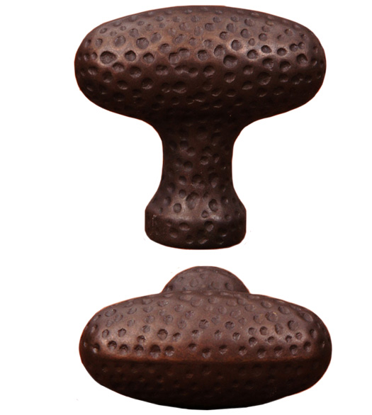 Egg Knob With Decorative Holes