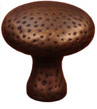 Round Cabinet Knob with Indents, RK International CK-9315