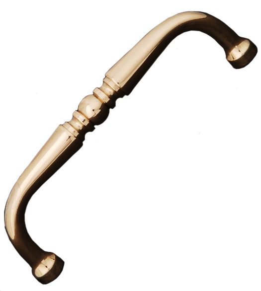 Beaded Curved Cabinet Door Pull