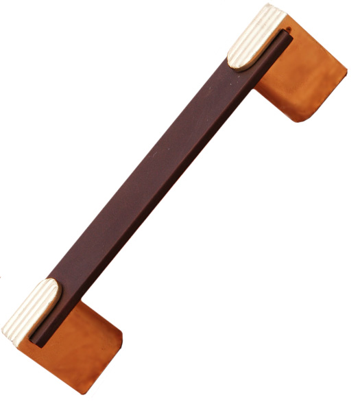 Deco Two-Toned Cabinet Pull