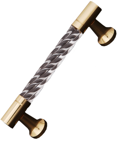Traditional 3 Inch Acrylic Cabinet Pull