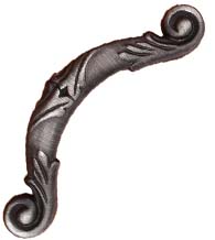 Ornate Swirl Cabinet Pull, RK International CP-803