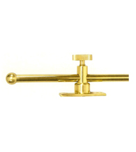 Solid Brass 12 Inch Window Casement Stay Adjuster, Deltana CSA12