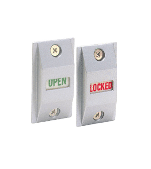 Storefront Door Lock Indicator