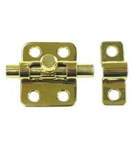 2 Inch Solid Brass Barrel Bolt, Deltana 2BB