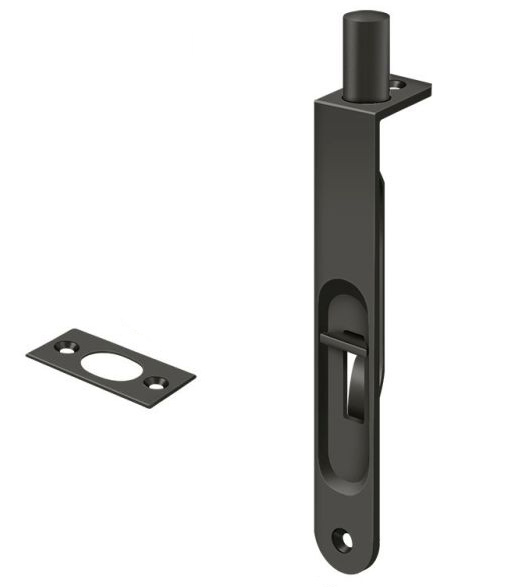 6 Inch Flush Bolt With Round Corners