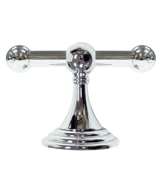 Traditional Solid Brass Double Robe Hook