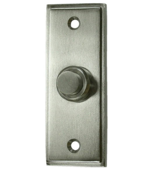 Contemporary Rectangular Door Bell Button