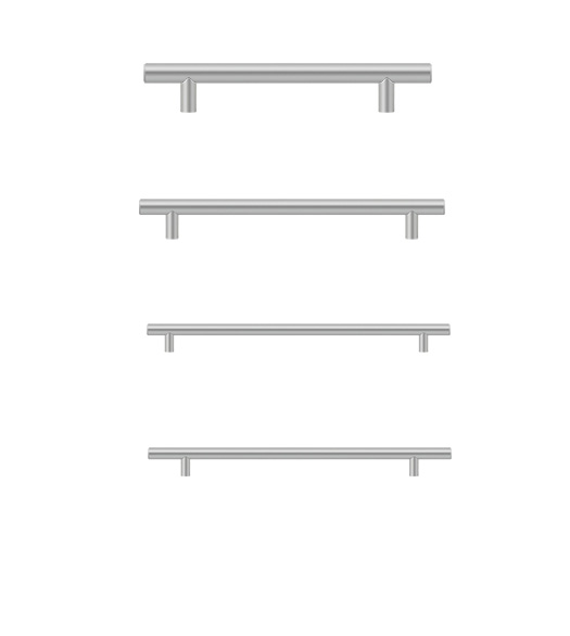 Modern Satin Stainless Steel Cabinet Pull
