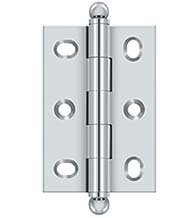 2-1/2 Inch 1-3/4 Inch Adjustable Cabinet Hinge, Pair, Deltana CHA2517