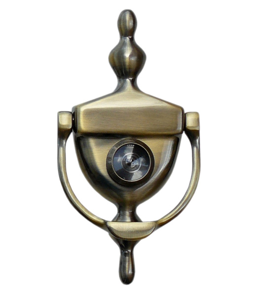 Door Knocker with Viewer