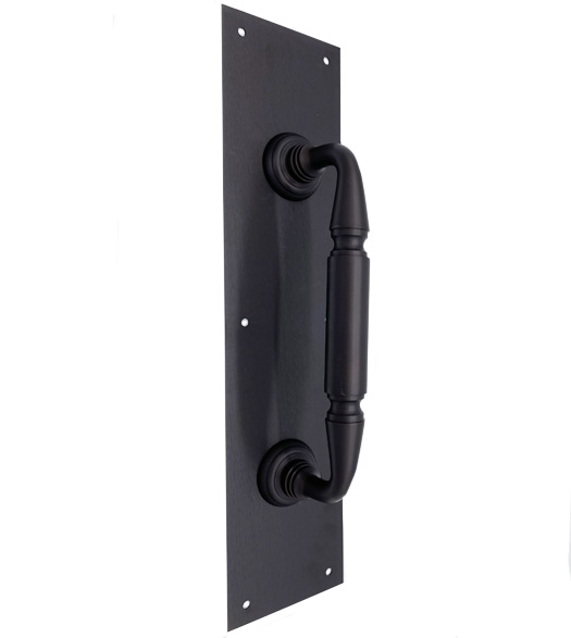 Brass Door Pull Plate 3-1/2 x 15