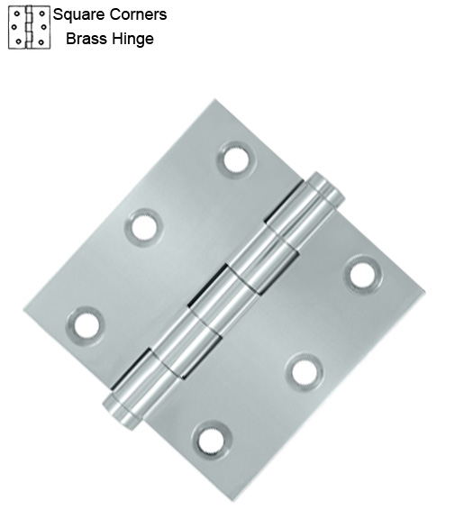 3 Inch Brass Hinge