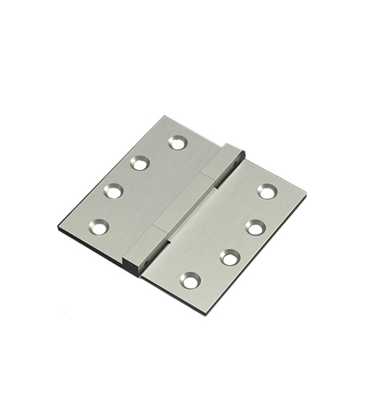 4 Inch Brass Hinge with Square Knuckles