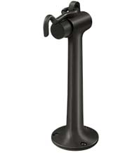 8 Inch Floor Mounted Door Stop with Hook, Deltana DSF830
