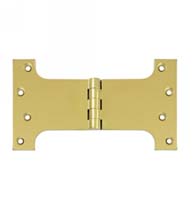 4-1/2 x 8 Solid Brass Parliament Hinge, Deltana DSPA4580