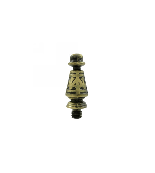 Ornate Style Brass Hinge Tip