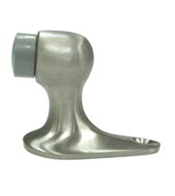 Solid Brass 2-1/8 Inch Floor Mount Door Stop, Deltana FDB218