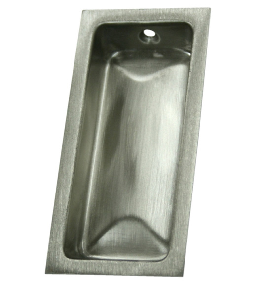 Flush Rectangular Pocket Door Pull