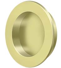 2-3/8 Inch Diameter Round Flush Pull, Deltana FP238