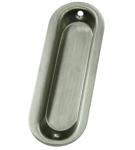 Solid Brass Oblong Pull