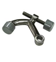 Solid Brass Universal Hinge Pin Door Stop, Deltana HP70