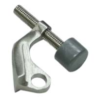 Solid Brass Hinge Mount Door Stop, Deltana HPS88