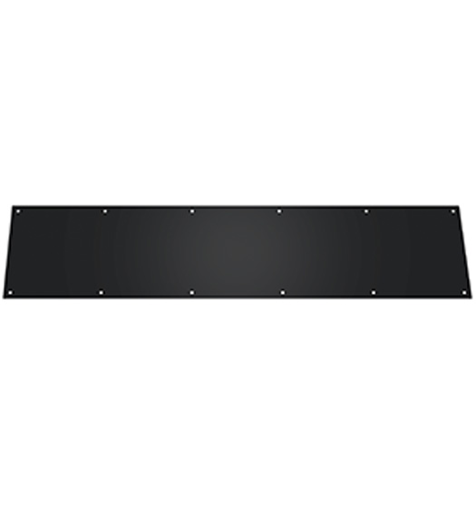 Stainless Steel 8 x 34 Kick Plate Black