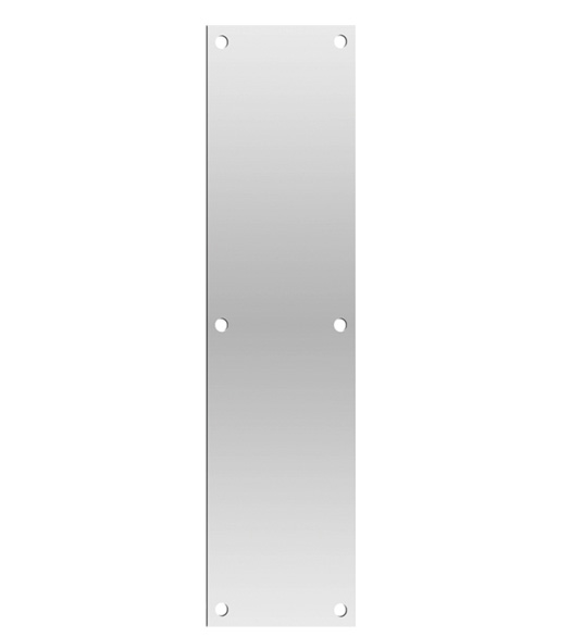4 x 16 Stainless Steel Push Plates
