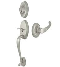 Riversdale Handleset with Chapelton Lever, Deltana PRRHCH