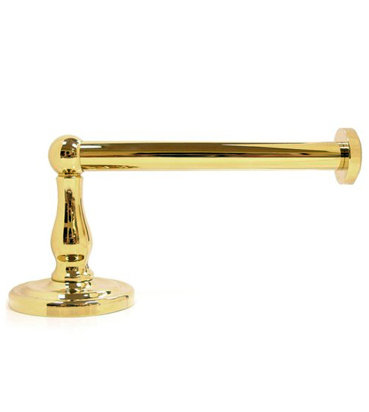 Solid Brass L Shaped Toilet Paper Holder