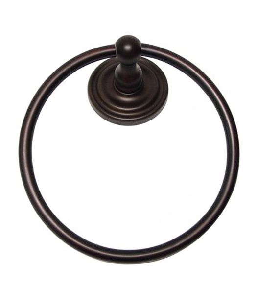 Solid Brass R Series Towel Ring