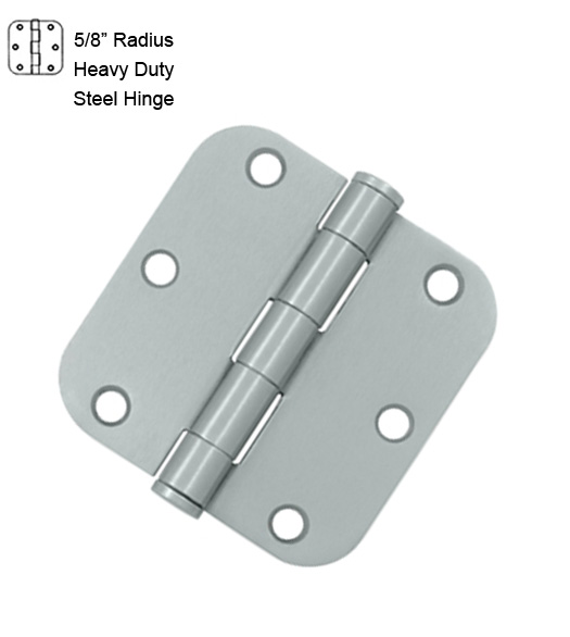 3-1/2 Inch Heavy Duty Steel Door Hinge