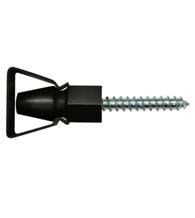 Solid Brass Short Shutter Door Holder, Deltana SDH101